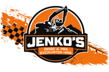 Jenko's Dingo and Mini Excavator Hire logo